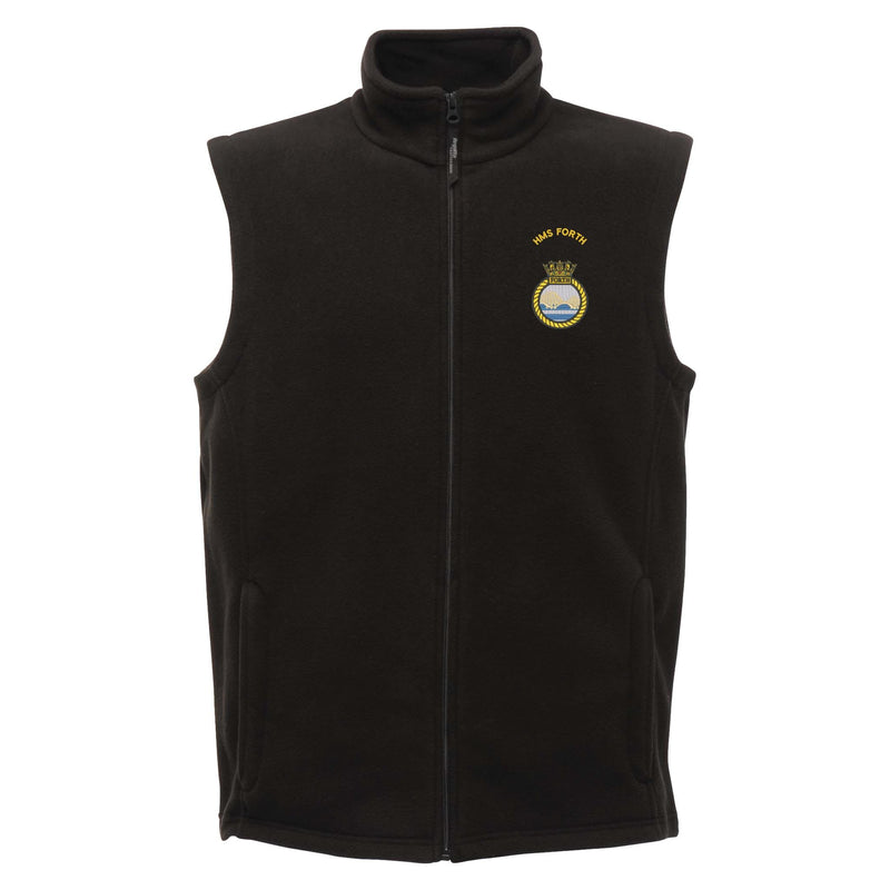 HMS Forth Regatta Fleece Bodywarmer