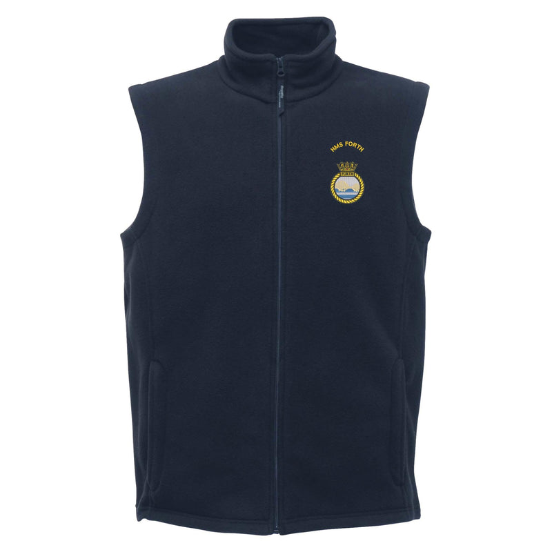 HMS Forth Regatta Fleece Bodywarmer