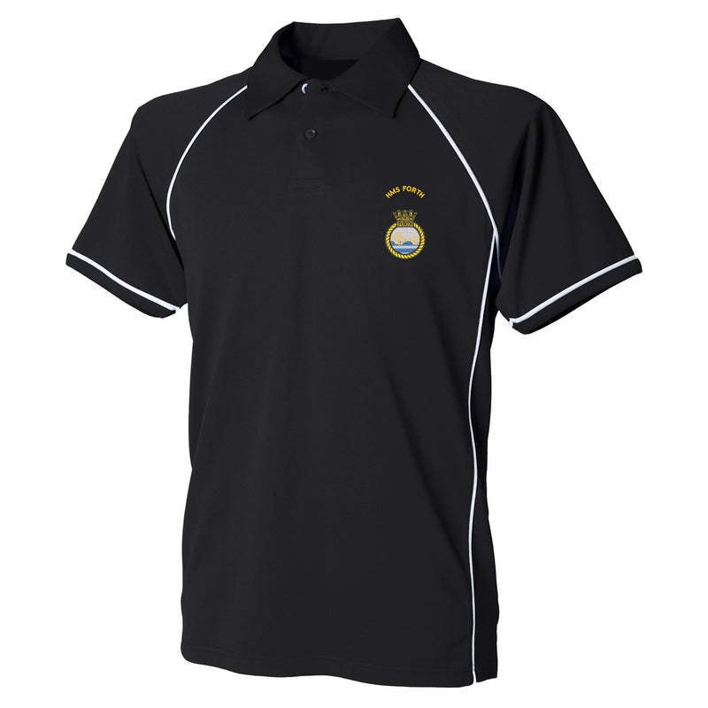 HMS Forth Performance Polo