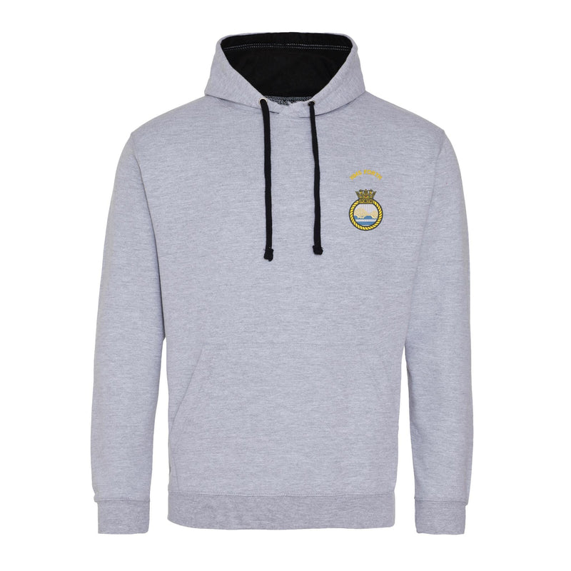 HMS Forth Varsity Contrast Hoodie
