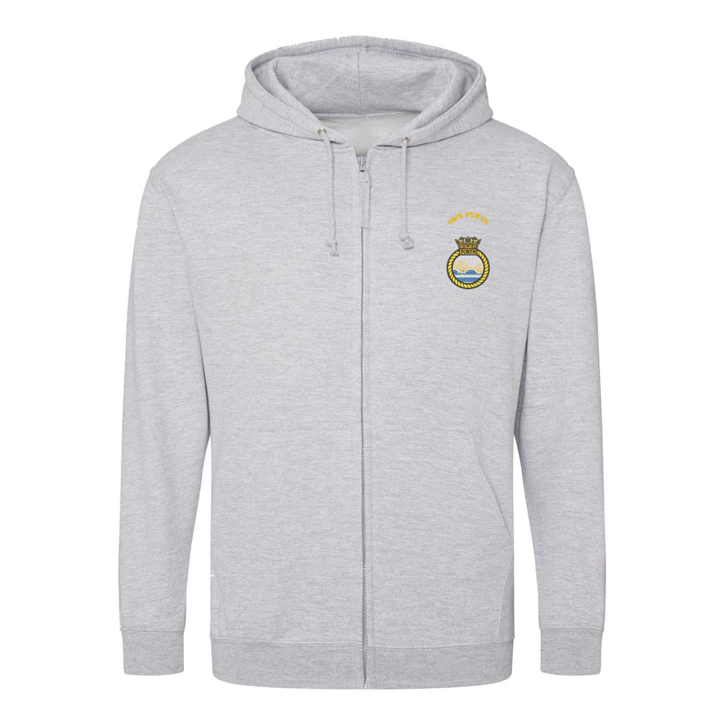 HMS Forth Zipped Hoodie