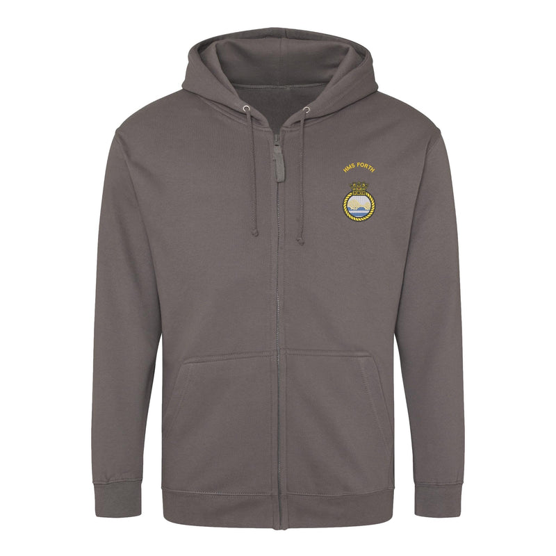 HMS Forth Zipped Hoodie