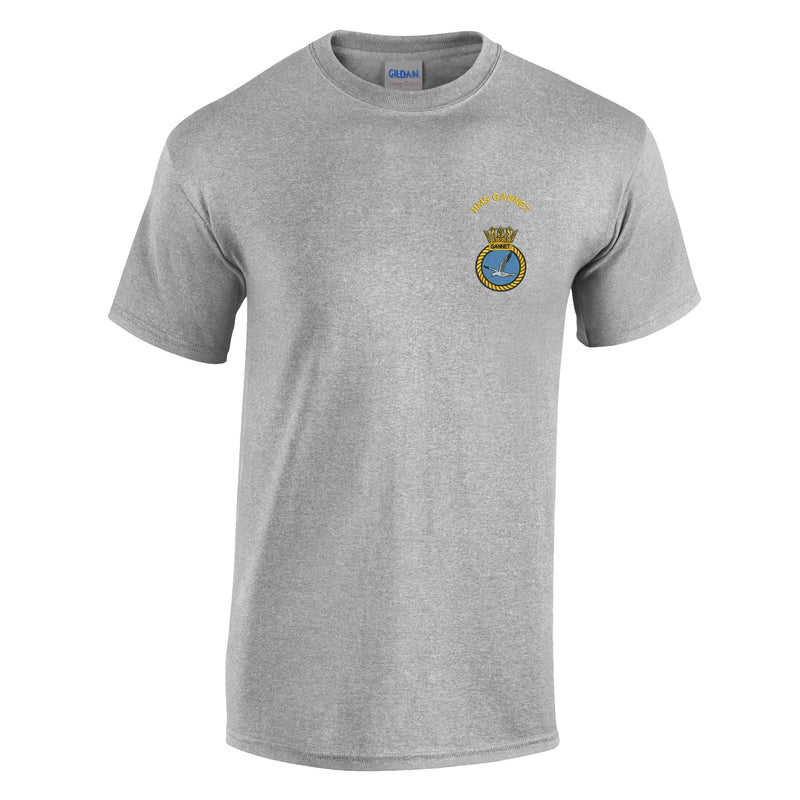 HMS Gannet Cotton T-Shirt