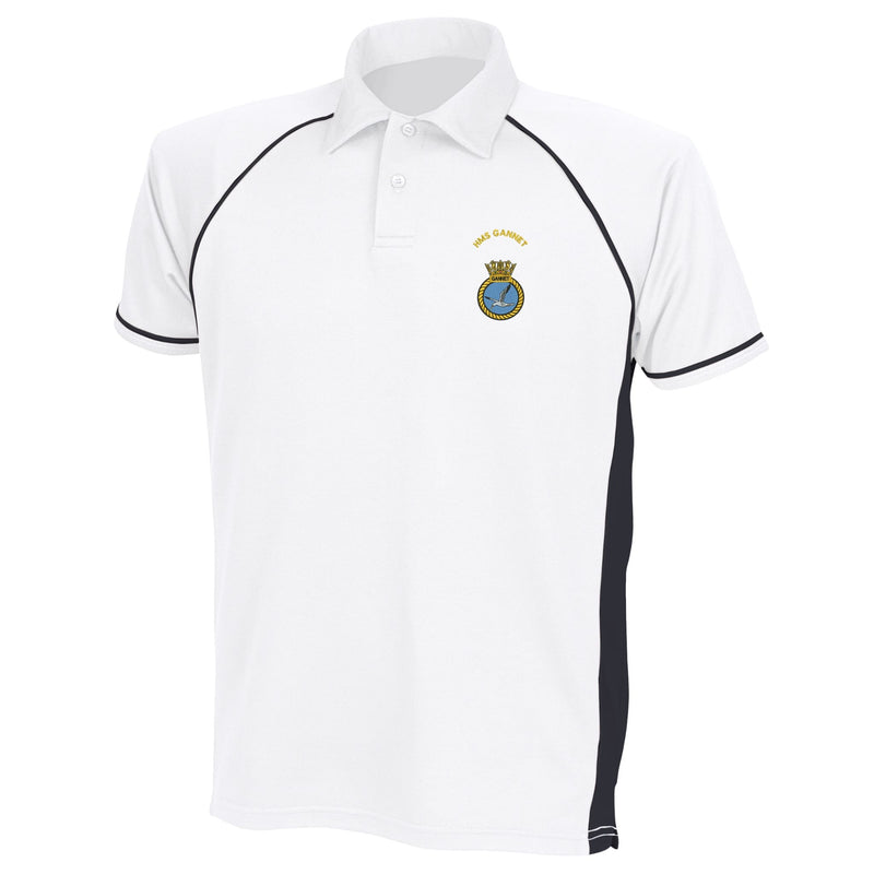 HMS Gannet Performance Polo