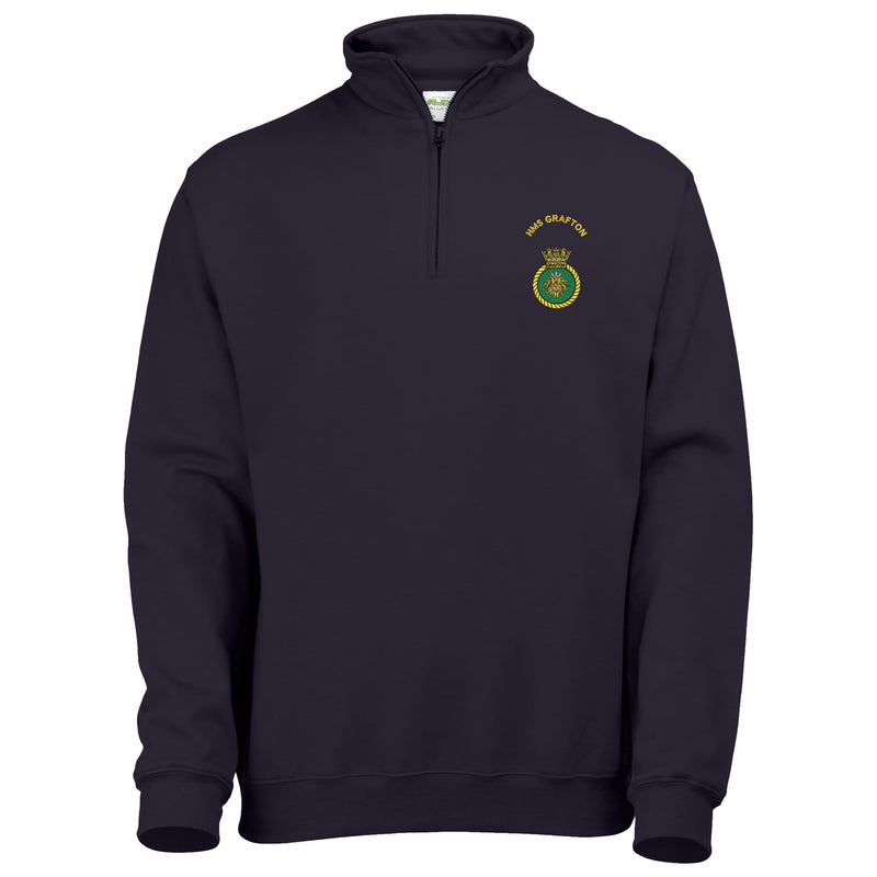 HMS Grafton Quarter Zip Sweatshirt