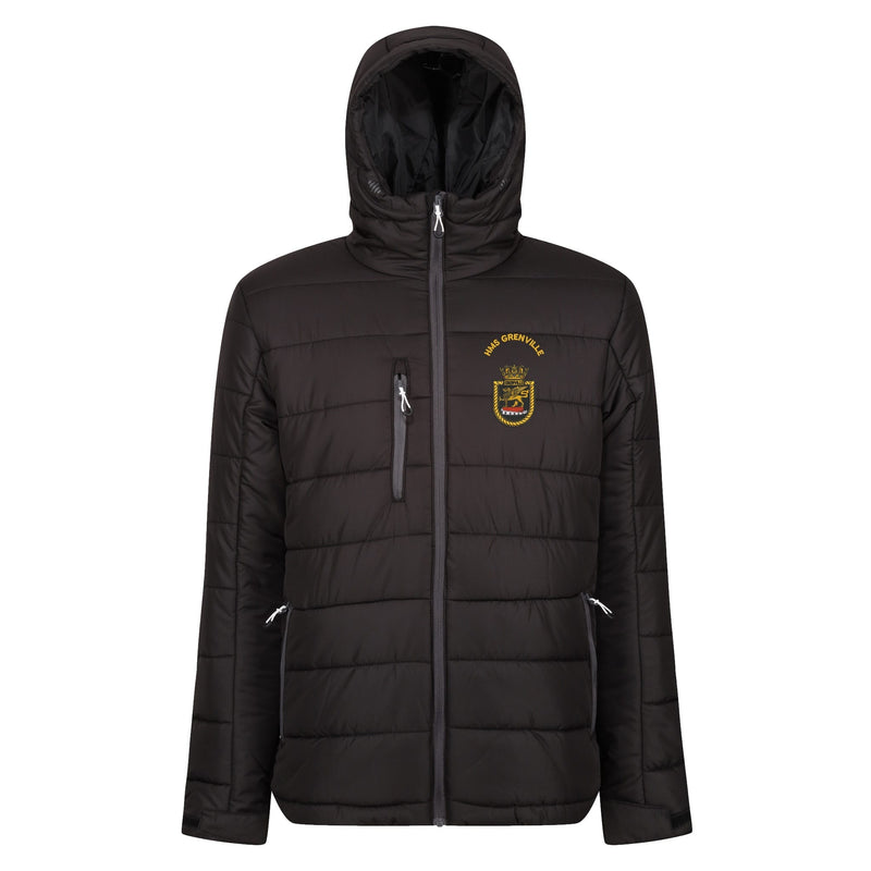 HMS Grenville Regatta Thermal Hooded Jacket
