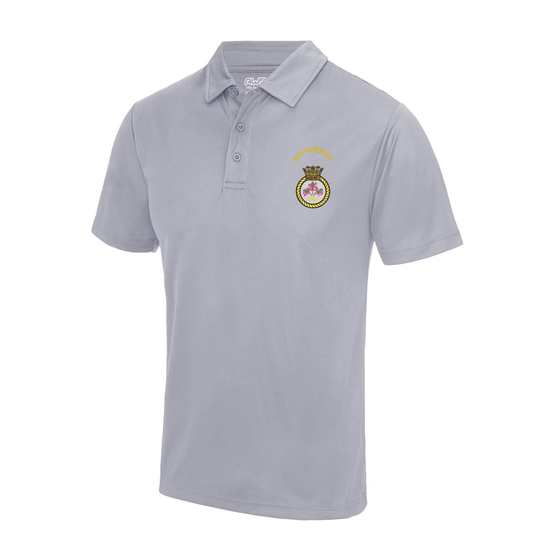 HMS Guernsey Cool Polo