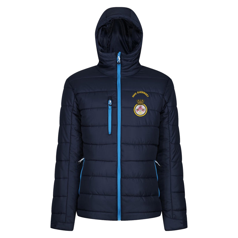 HMS Guernsey Regatta Thermal Hooded Jacket