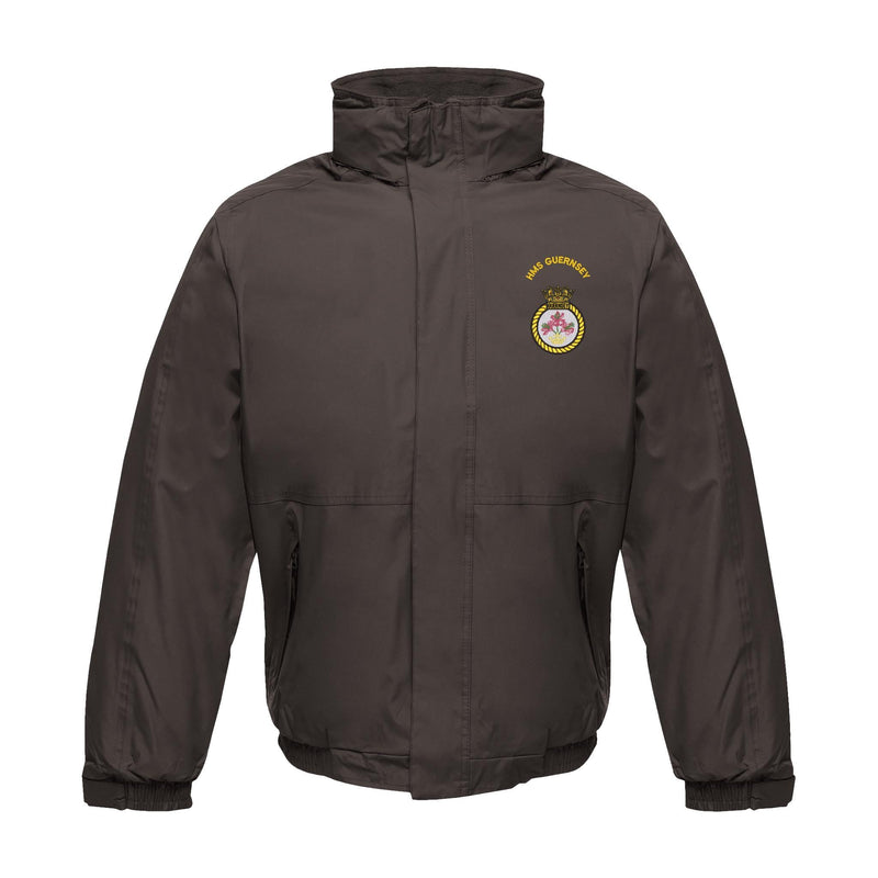 HMS Guernsey Regatta Waterproof Jacket With Hood