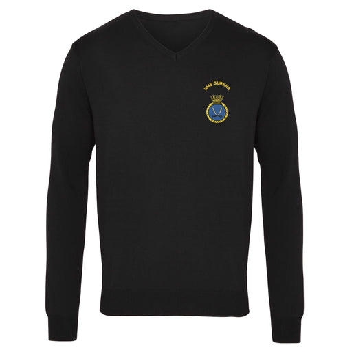 HMS Gurkha Arundel Sweater Black