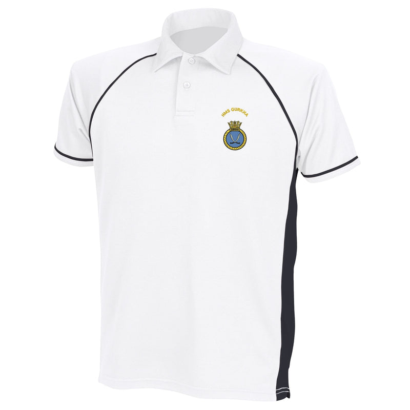 HMS Gurkha Performance Polo