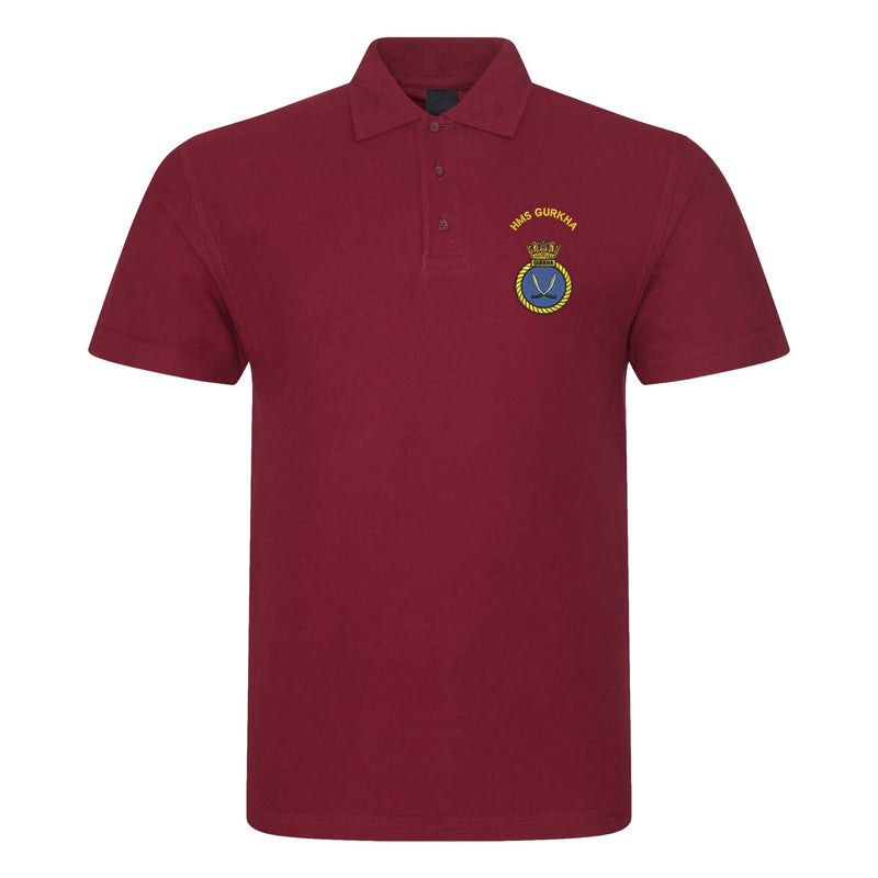 HMS Gurkha Polo Shirt