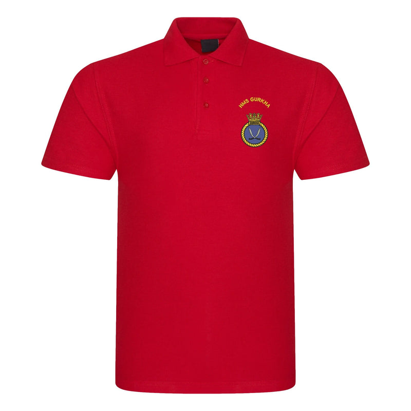 HMS Gurkha Polo Shirt