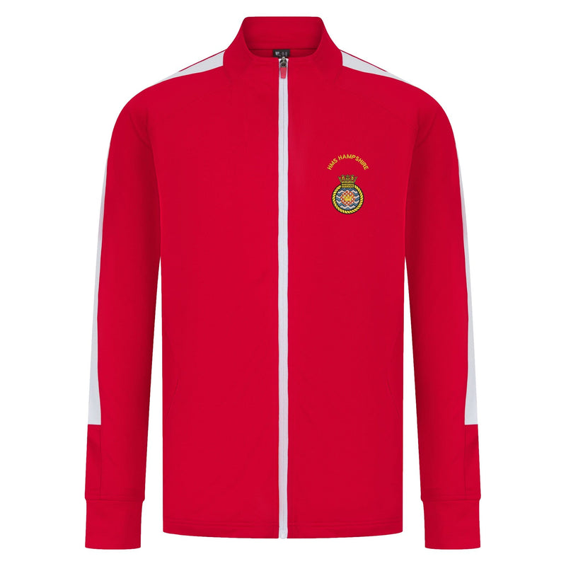 HMS Hampshire Knitted Tracksuit Top