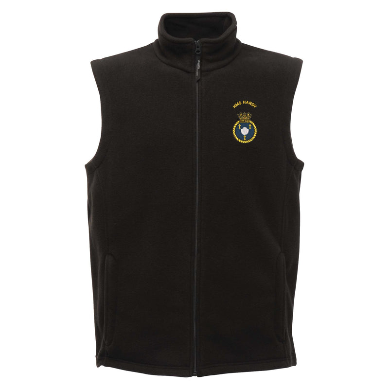 HMS Hardy Regatta Fleece Bodywarmer