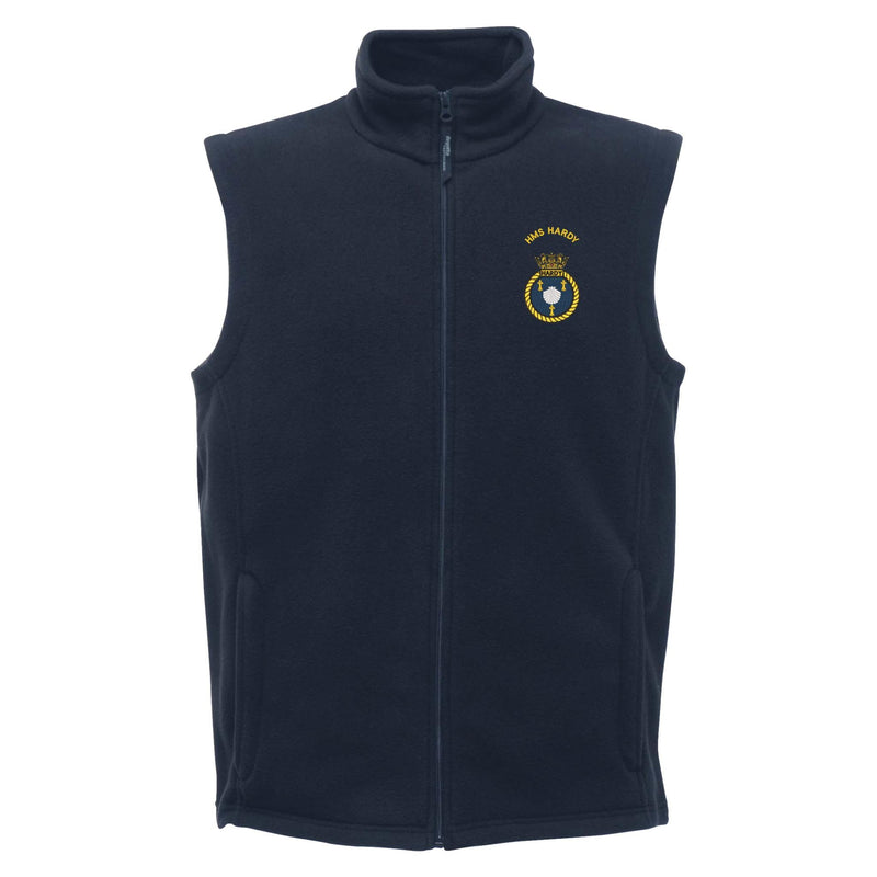 HMS Hardy Regatta Fleece Bodywarmer