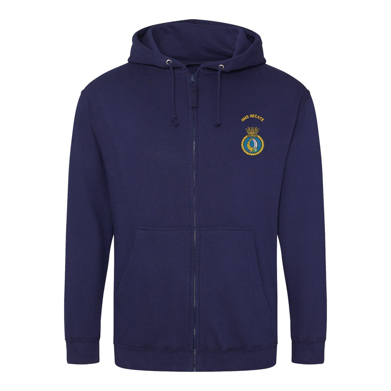 HMS Hecate Zipped Hoodie