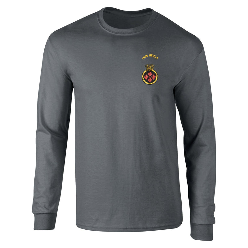 HMS Hecla Long Sleeve T-Shirt