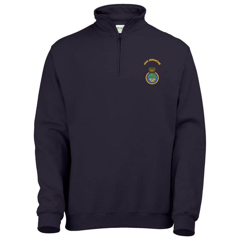 HMS Hermione Quarter Zip Sweatshirt