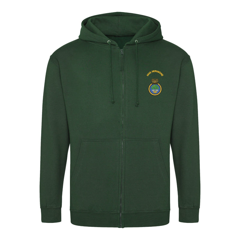 HMS Hermione Zipped Hoodie