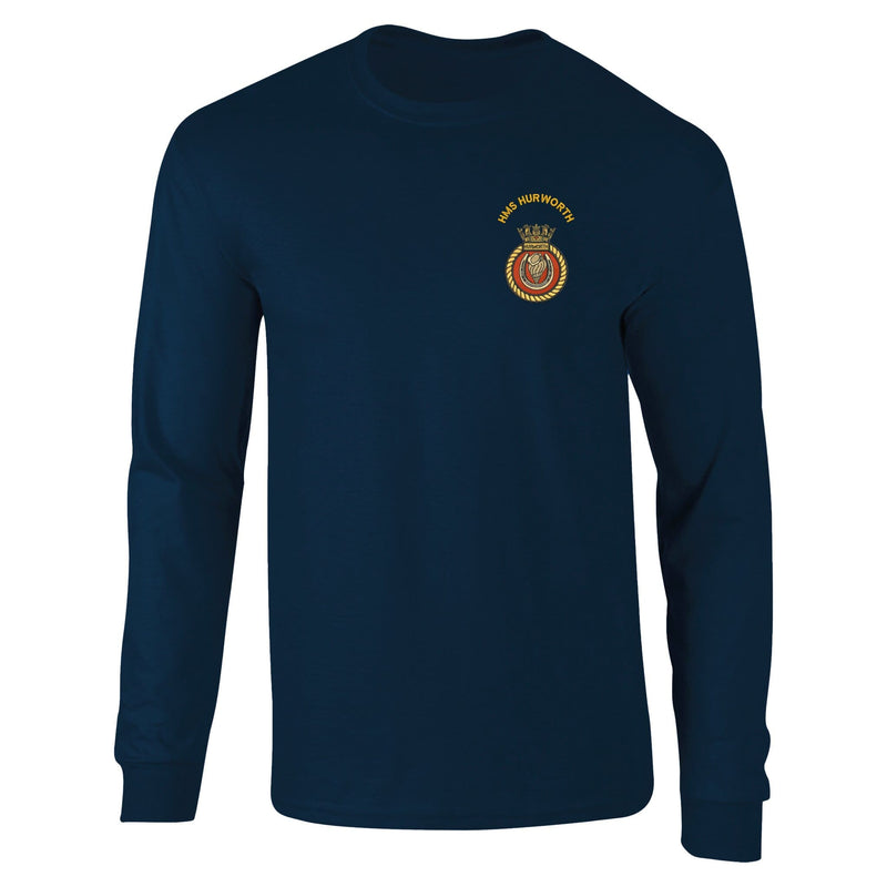 HMS Hurworth Long Sleeve T-Shirt