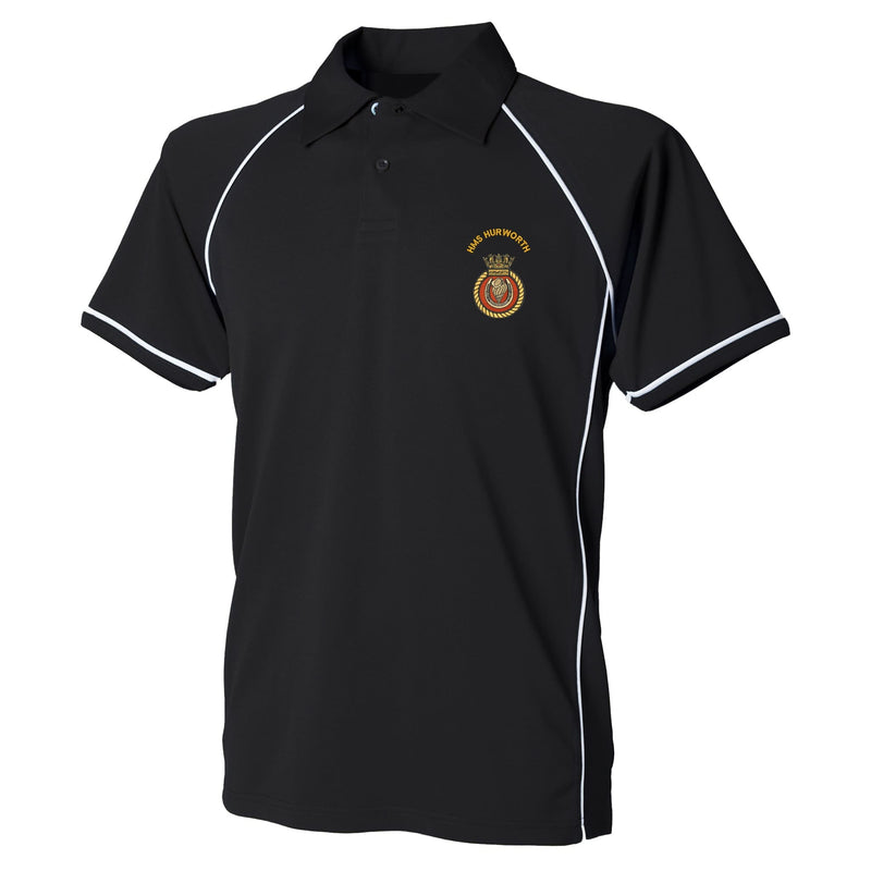 HMS Hurworth Performance Polo