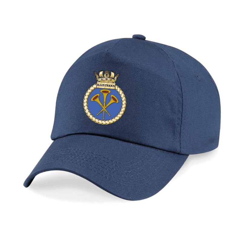 HMS Illustrious Printed Cap