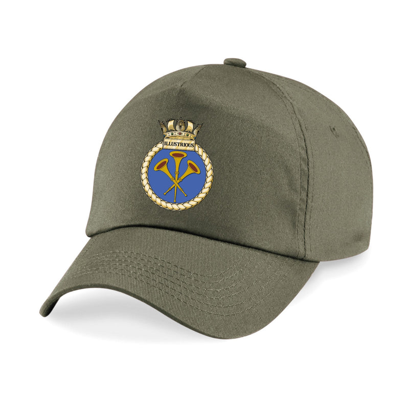 HMS Illustrious Printed Cap