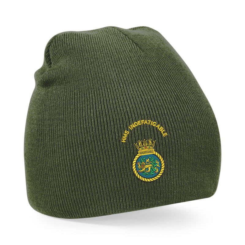 HMS Indefatigable Beanie Hat
