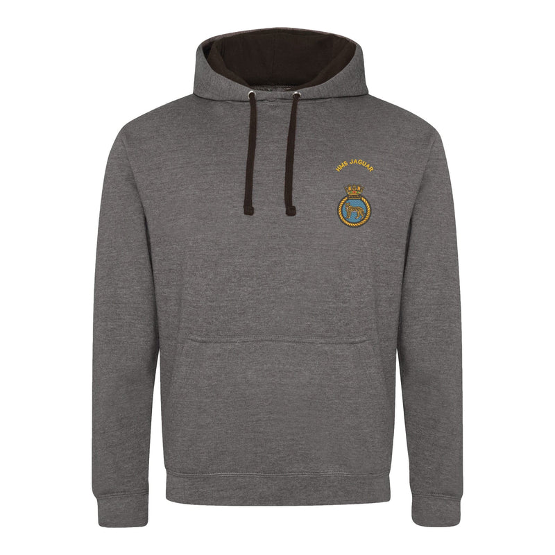 HMS Jaguar Varsity Contrast Hoodie