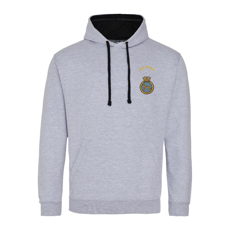 HMS Jaguar Varsity Contrast Hoodie