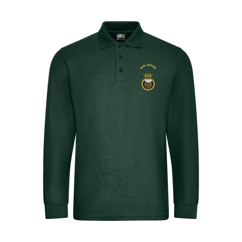 HMS Jupiter Long Sleeve Polo Shirt