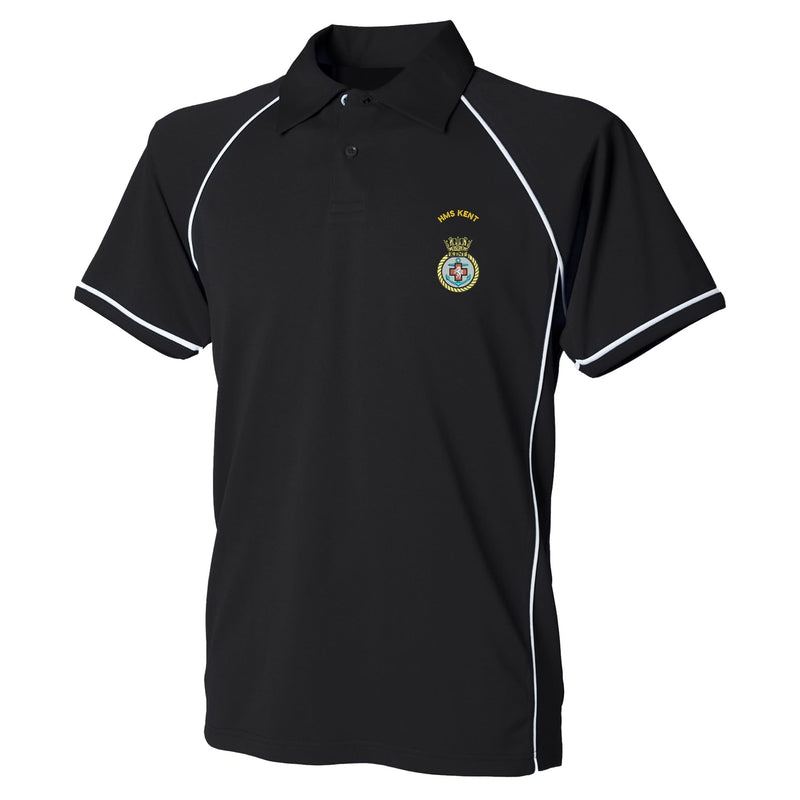 HMS Kent Performance Polo