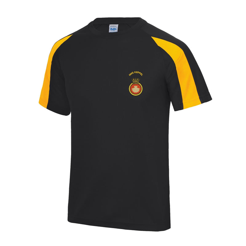HMS Keppel Contrast Polyester T-Shirt