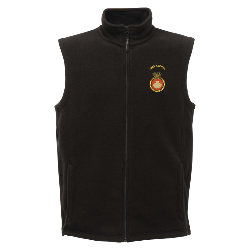 HMS Keppel Regatta Fleece Bodywarmer