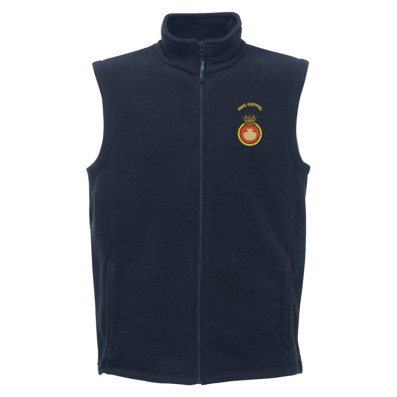HMS Keppel Regatta Fleece Bodywarmer