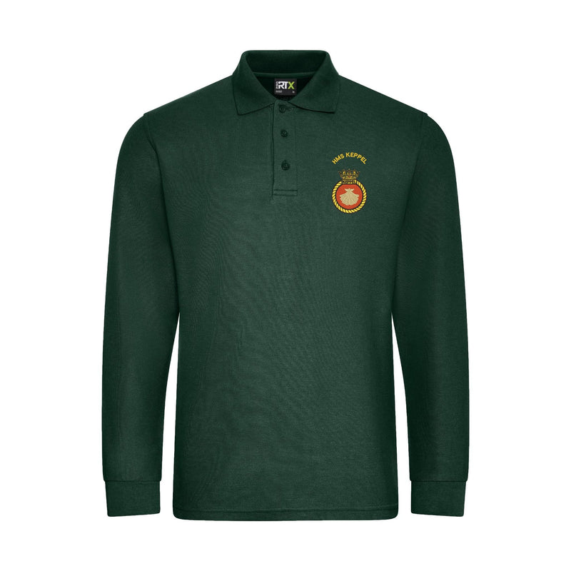 HMS Keppel Long Sleeve Polo Shirt