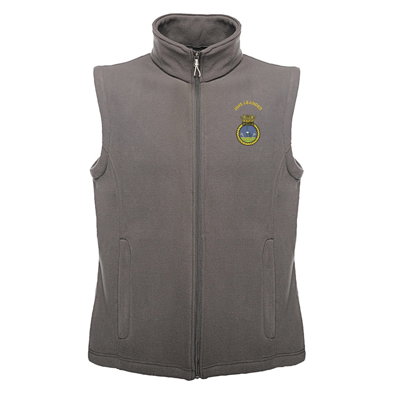 HMS Leander Regatta Fleece Bodywarmer
