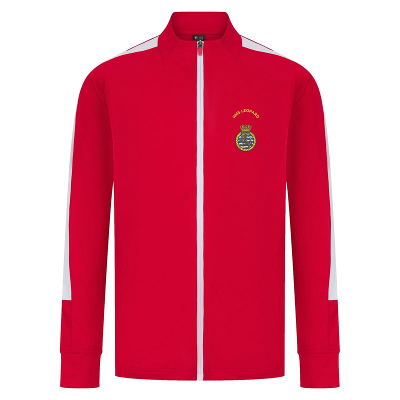 HMS Leopard Knitted Tracksuit Top
