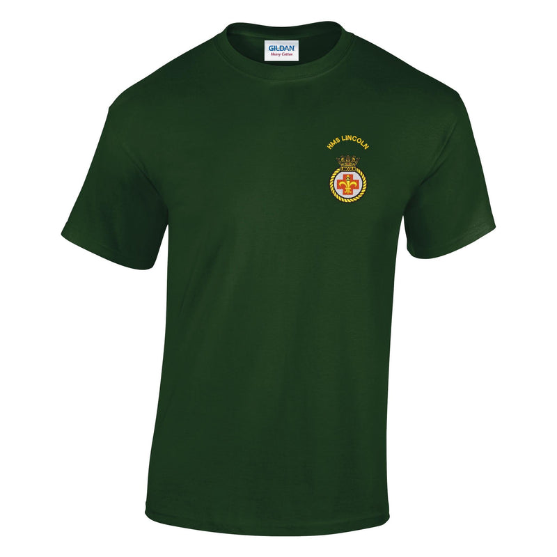 HMS Lincoln Cotton T-Shirt
