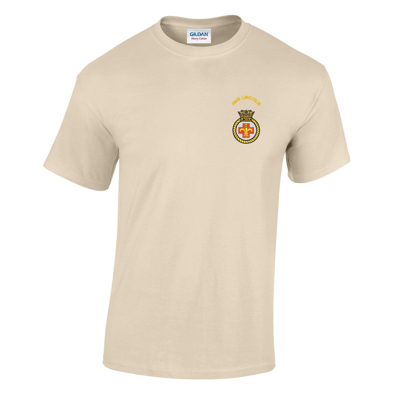 HMS Lincoln Cotton T-Shirt