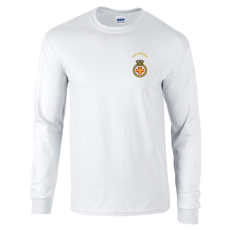 HMS Lincoln Long Sleeve T-Shirt