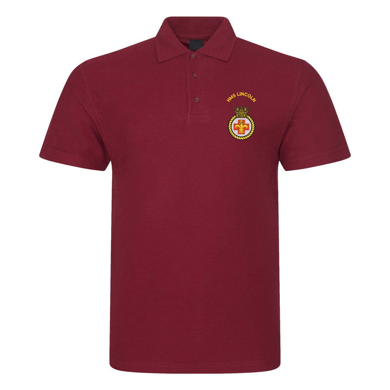 HMS Lincoln Polo Shirt