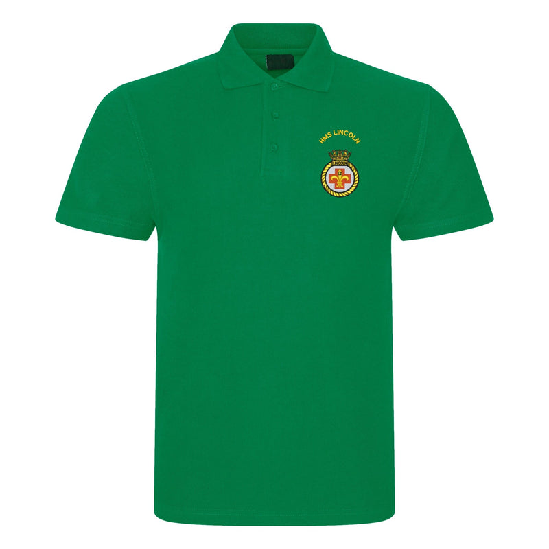 HMS Lincoln Polo Shirt