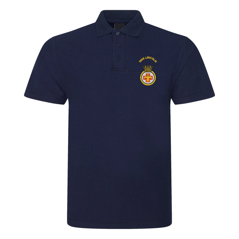 HMS Lincoln Polo Shirt