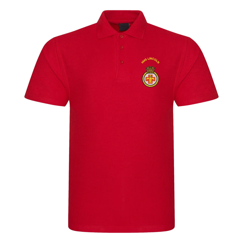 HMS Lincoln Polo Shirt