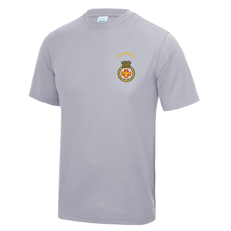 HMS Lincoln Polyester T-Shirt