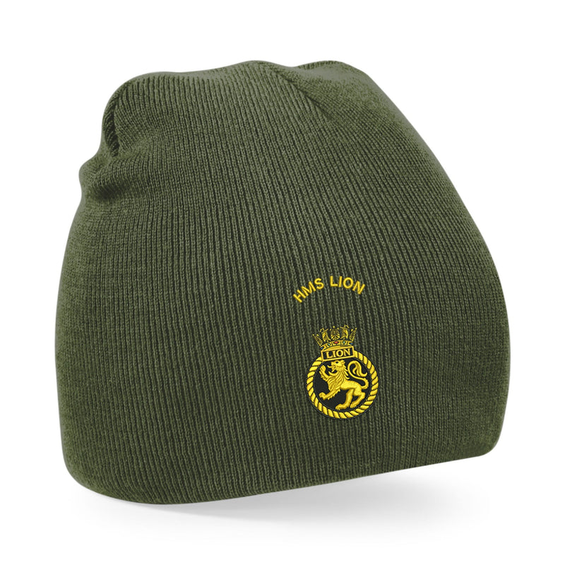 HMS Lion Beanie Hat