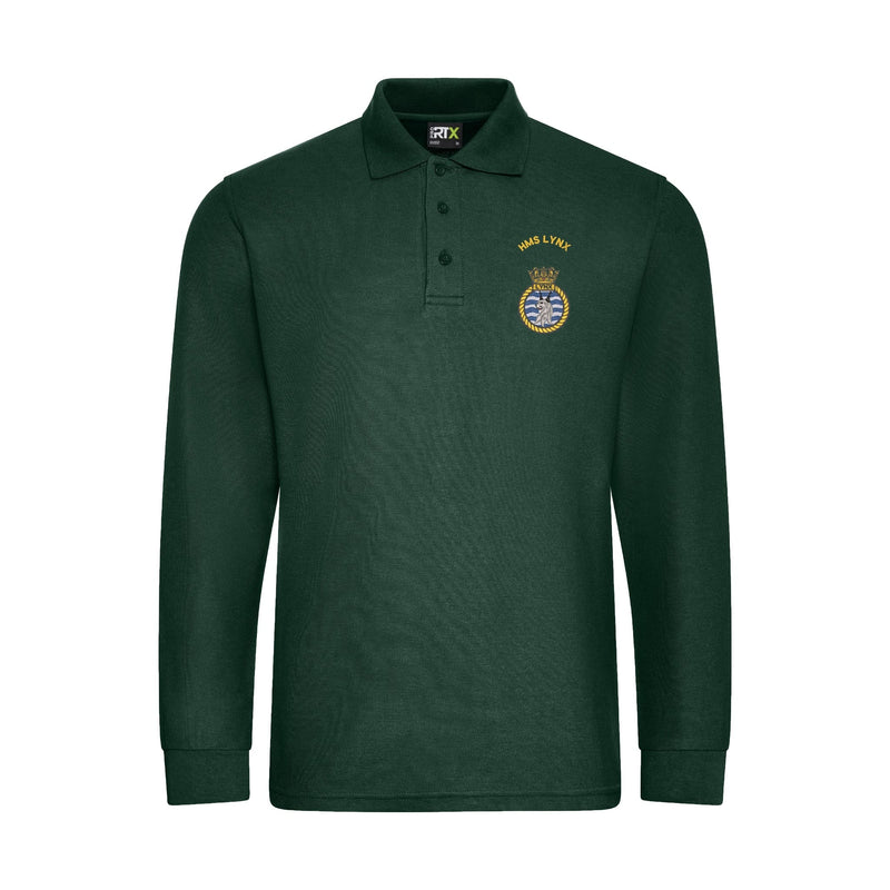 HMS Lynx Long Sleeve Polo Shirt