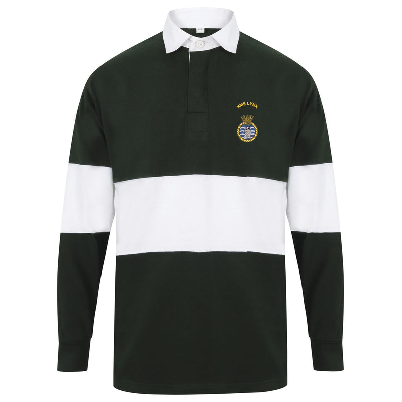 HMS Lynx Long Sleeve Panelled Rugby Shirt